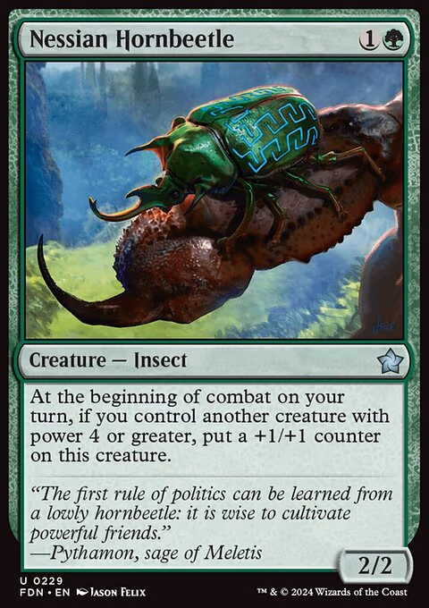 Nessian Hornbeetle - U (229)