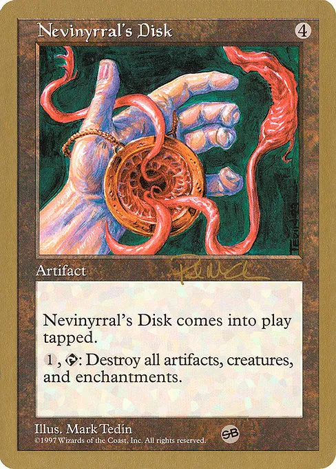 Nevinyrral's Disk - 1997 Paul McCabe (5ED)