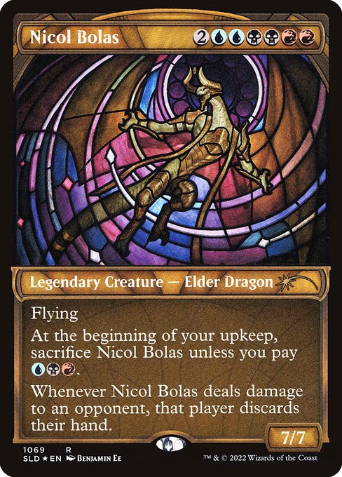 Nicol Bolas (Stained Glass)