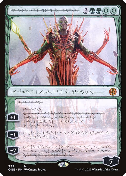 Nissa, Ascended Animist (Phyrexian)