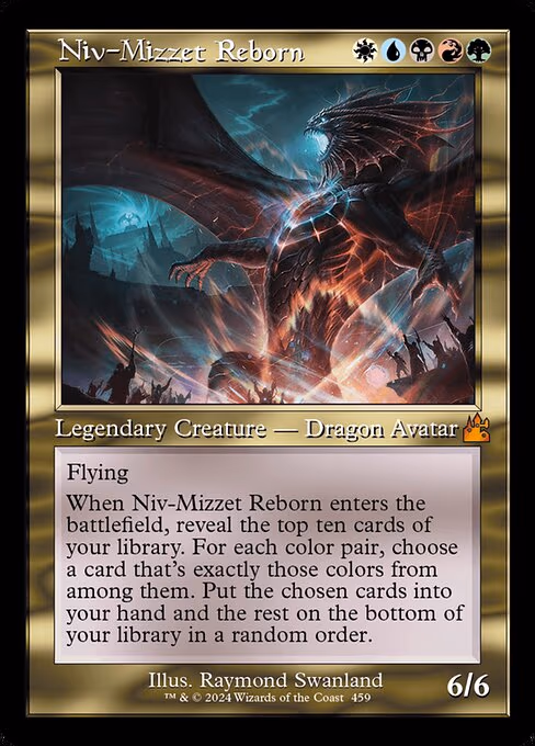 Niv-Mizzet Reborn (Retro Frame)