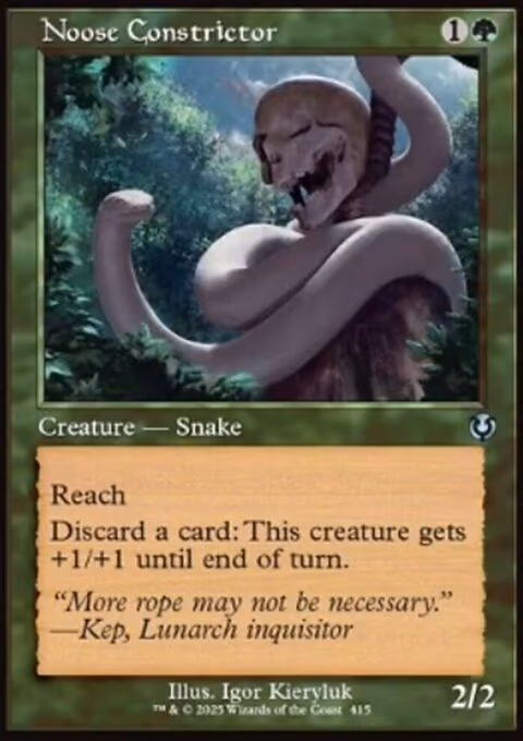 Noose Constrictor (Retro Frame)