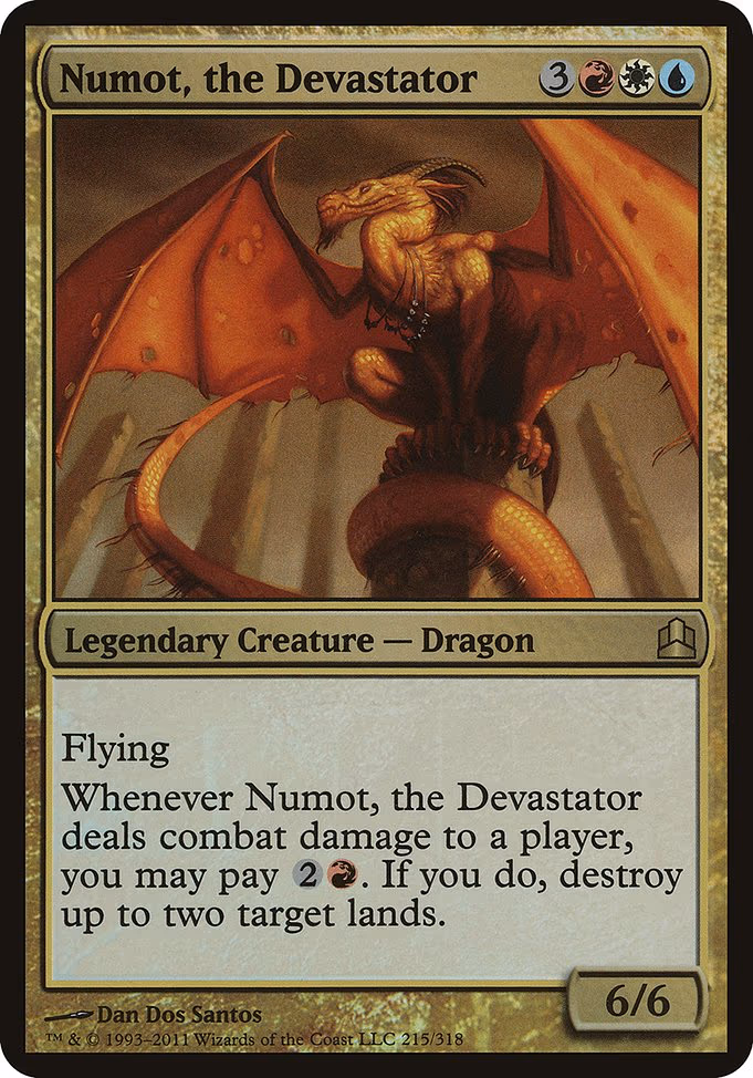 Numot, the Devastator (Commander) - R