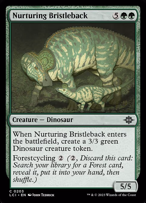 Nurturing Bristleback - C (203)