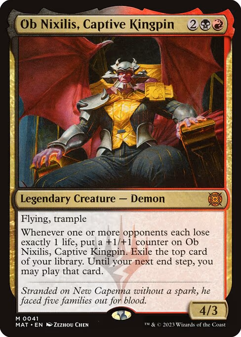 Ob Nixilis, Captive Kingpin