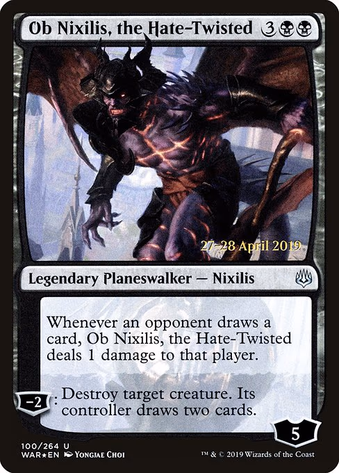 Ob Nixilis, the Hate-Twisted - U (100)