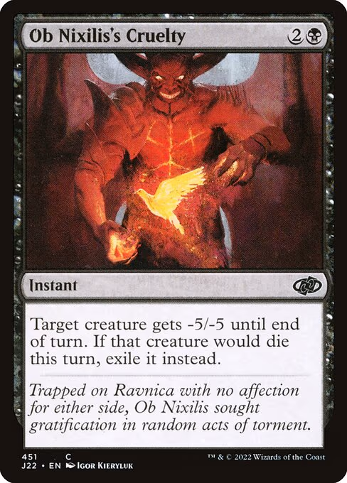 Ob Nixilis's Cruelty