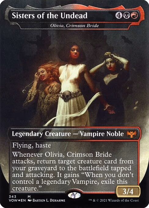 Sisters of the Undead - Olivia, Crimson Bride