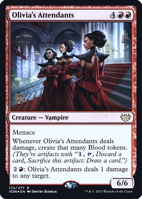 Olivia's Attendants