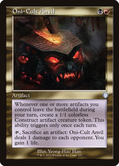Oni-Cult Anvil (Retro Frame) - U (127)
