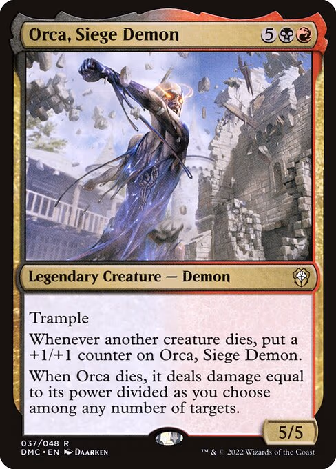 Orca, Siege Demon