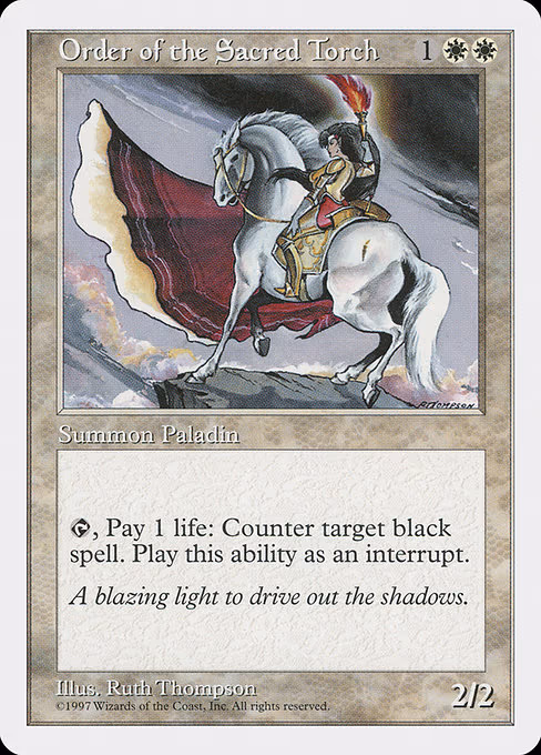 Order of the Sacred Torch - R