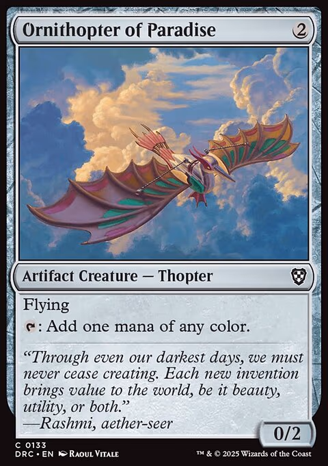 Ornithopter of Paradise - C (133)