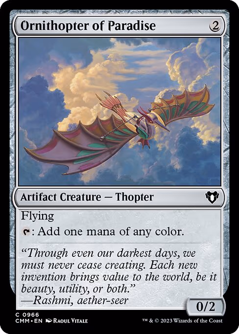 Ornithopter of Paradise - C (966)