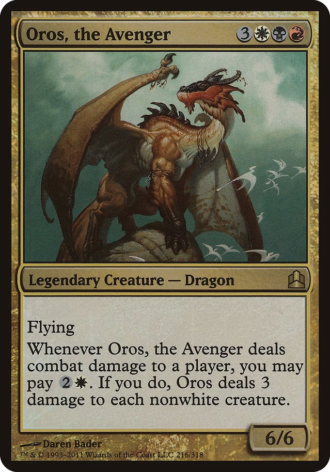 Oros, the Avenger (Commander) - R (216)