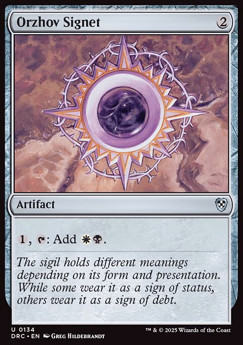 Orzhov Signet
