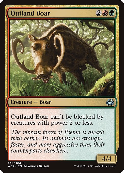 Outland Boar - U (132)