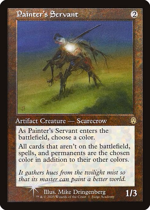 Painter's Servant
