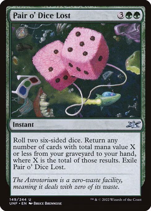 Pair o' Dice Lost
