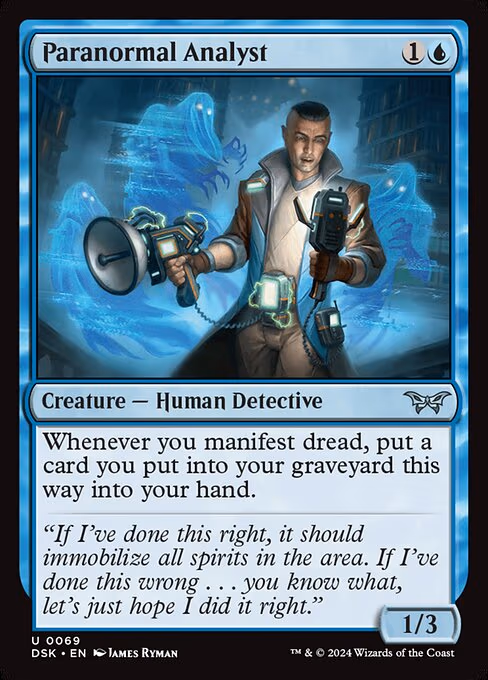 Paranormal Analyst - U (69)