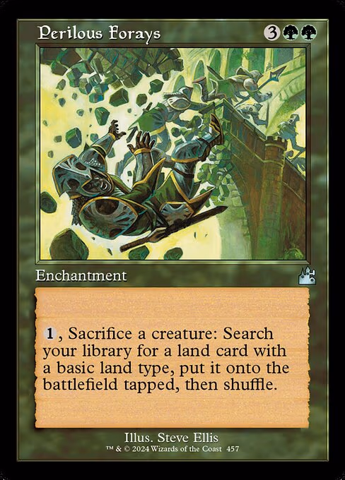 Perilous Forays (Retro Frame)