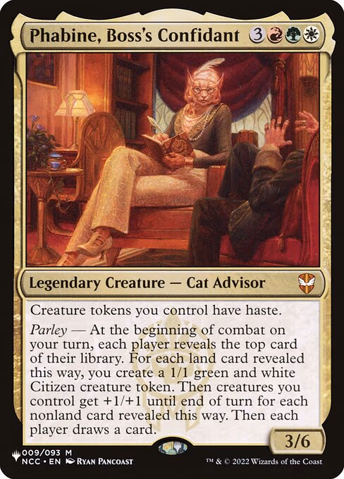 Phabine, Boss's Confidant