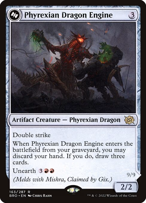 Phyrexian Dragon Engine - R (163)