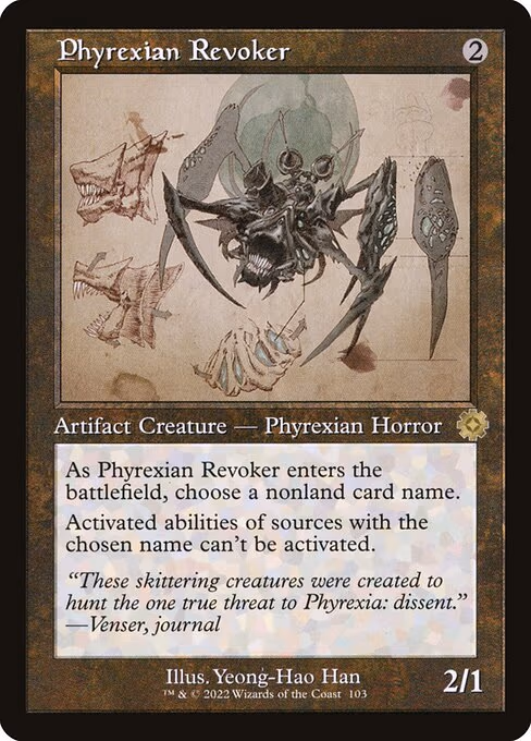 Phyrexian Revoker (Schematic) - R (103)