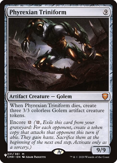 Phyrexian Triniform - M (331/361)
