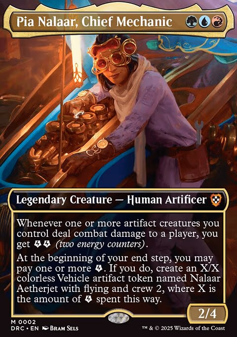 Pia Nalaar, Chief Mechanic
