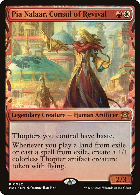 Pia Nalaar, Consul of Revival