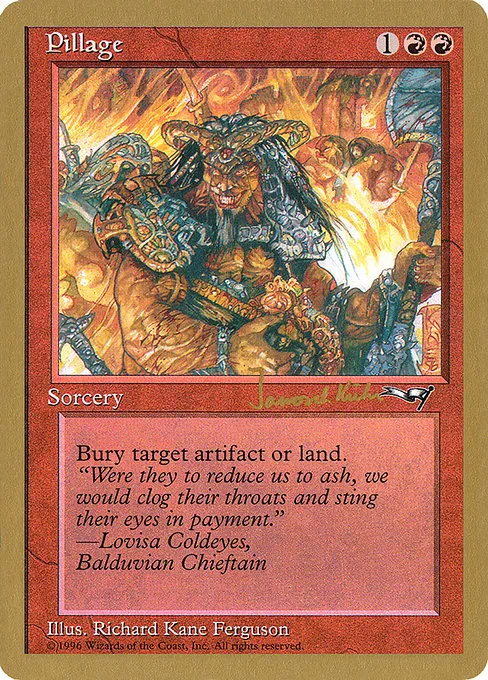 Pillage - 1997 Janosch Kuhn