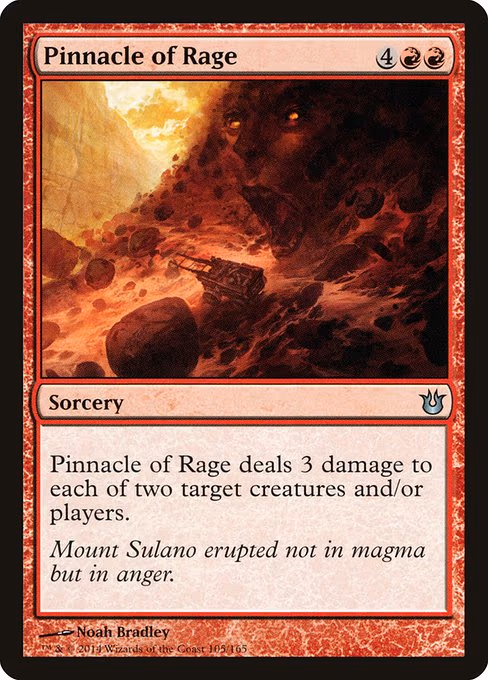 Pinnacle of Rage - U (105)