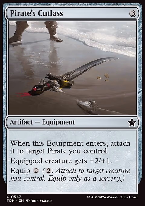 Pirate's Cutlass - C (563)