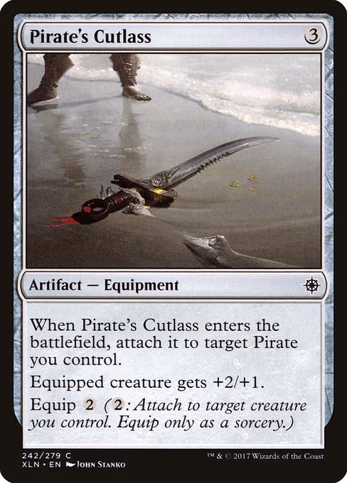 Pirate's Cutlass - C (242)