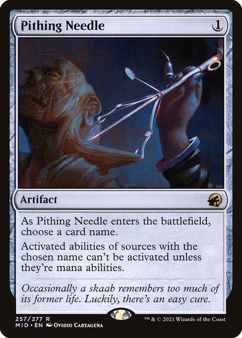 Pithing Needle