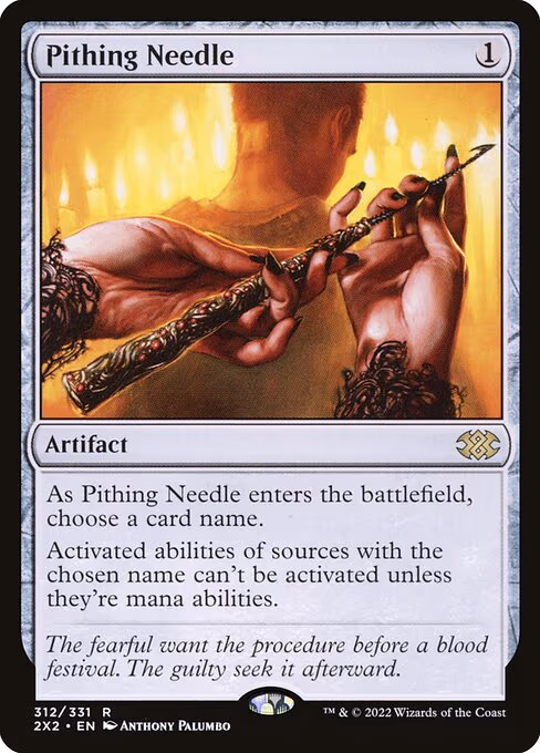 Pithing Needle