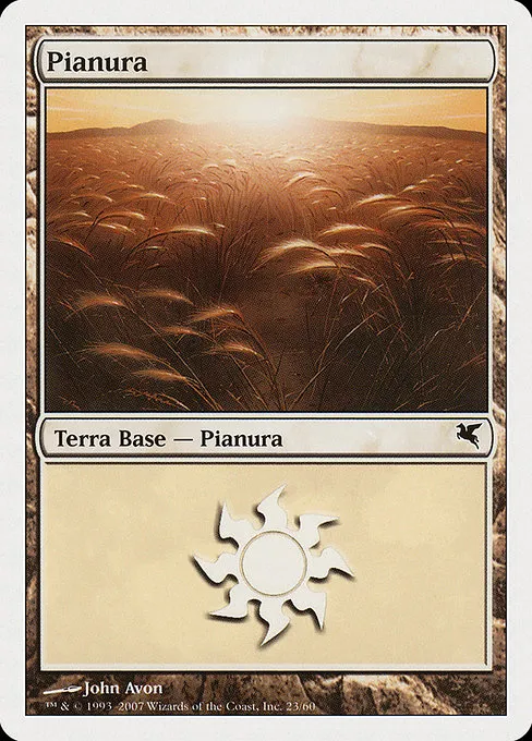 Plains (Italian) - "Pianura"