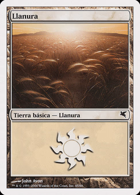 Plains (Spanish) - "Llanura" - L (G45)