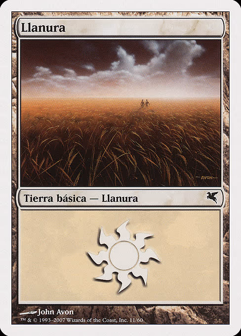 Plains (Spanish) - "Llanura"