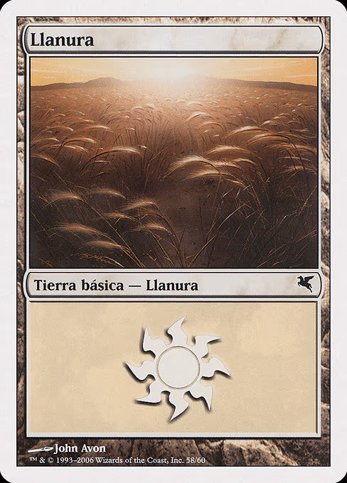 Plains (Spanish) - "Llanura" - L (G58)
