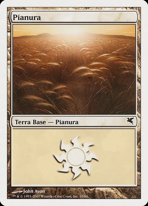 Plains (Italian) - "Pianura"