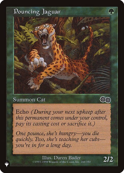 Pouncing Jaguar