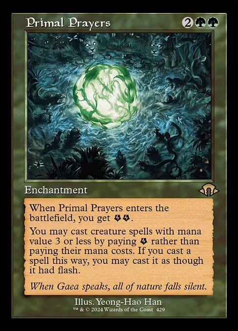 Primal Prayers (Retro Frame) - R (429)