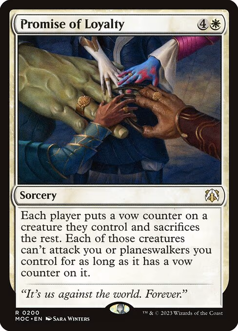 Promise of Loyalty