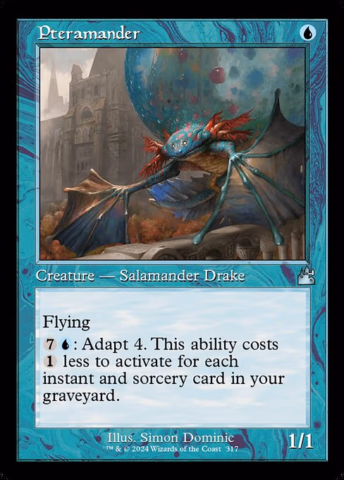 Pteramander (Retro Frame)
