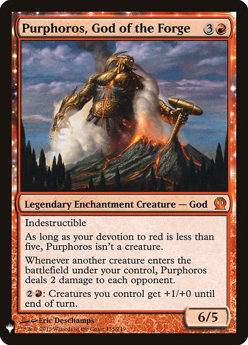 Purphoros, God of the Forge