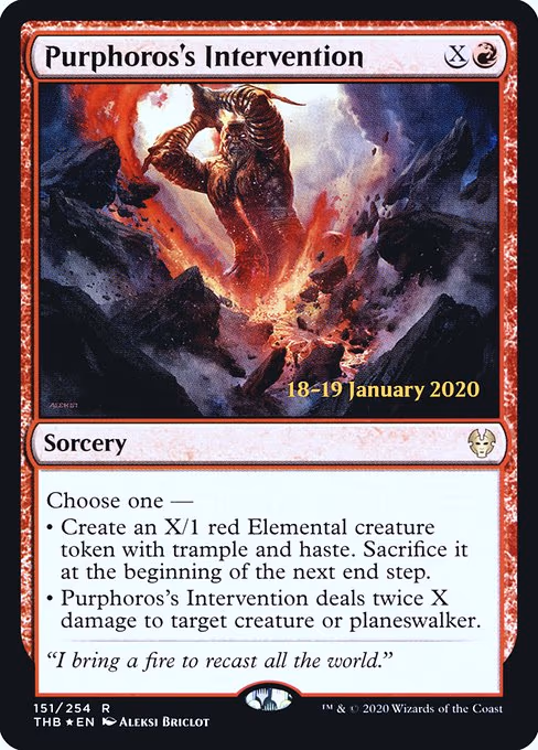 Purphoros's Intervention