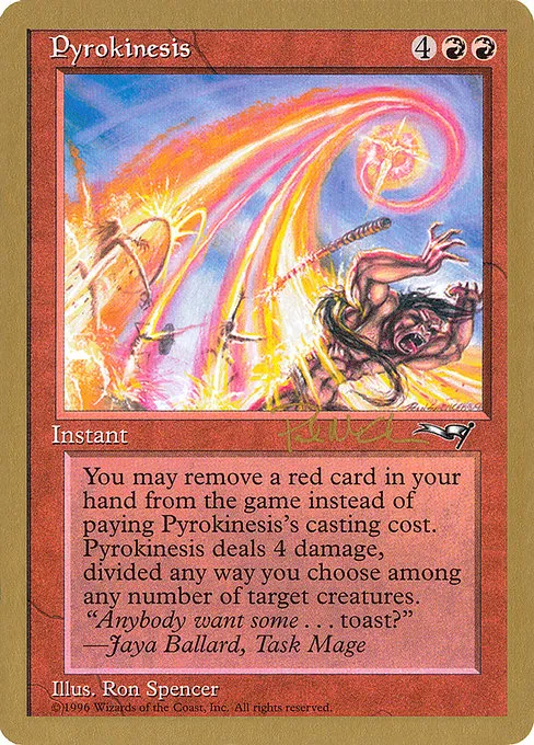 Pyrokinesis - 1997 Paul McCabe