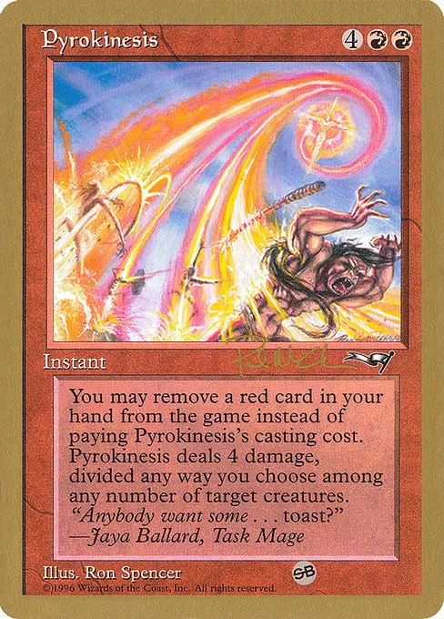 Pyrokinesis - 1997 Paul McCabe